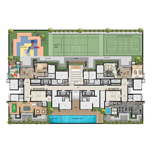 Amenity Floor Plan