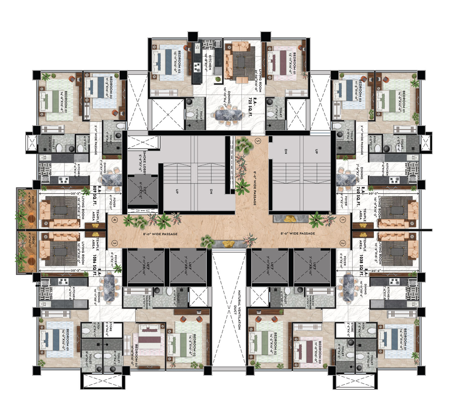 Shreeji-Sharan-skyrise-Floor-plan